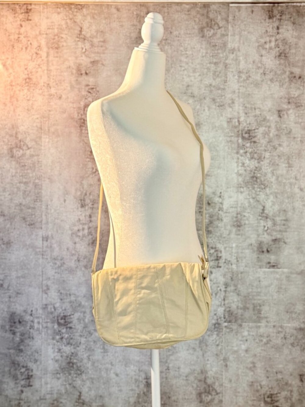 Minimalist Soft Ivory Bag